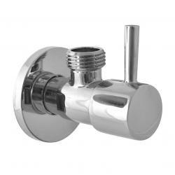 Rohový ventil s keramickou hlavicou 1/2"x3/8", chróm