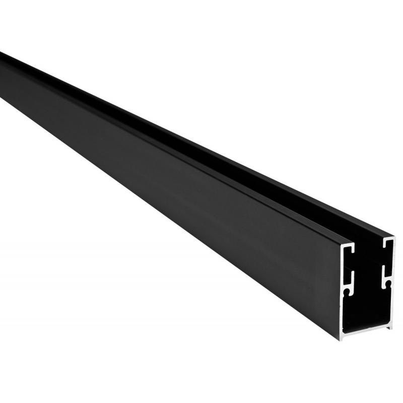 EASY BLACK stenový profil bočnej steny, 1900mm