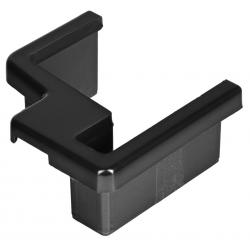 EASY BLACK krytka spojovacieho profilu, ľavá