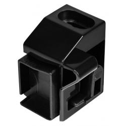 EASY BLACK vložka na uchytenie nastavovacieho profilu, ľavá