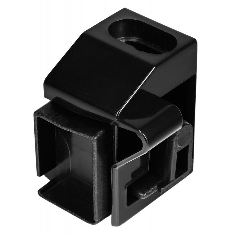 EASY BLACK vložka na uchytenie nastavovacieho profilu, ľavá