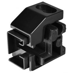 EASY BLACK vložka na uchytenie spojovacieho profilu, ľavá