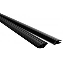 EASY BLACK set magnetických tesnení 45 ° pre sklo 6/6mm, 1900mm