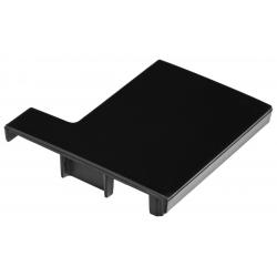 EASY BLACK krytka stenového profilu, ľavá