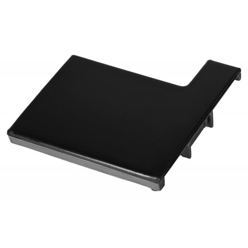 EASY BLACK krytka stenového profilu, pravá