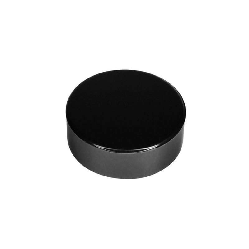 EASY BLACK krytka guľatá