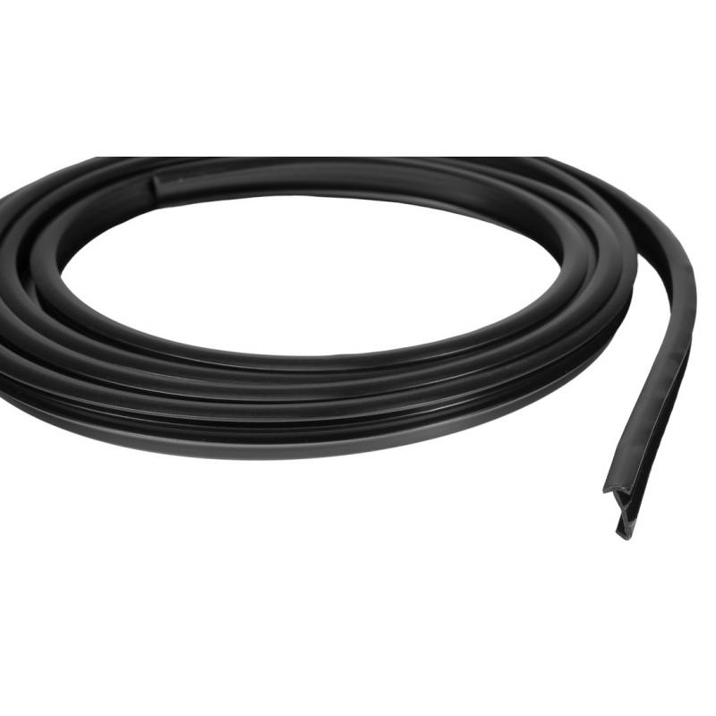 EASY BLACK zatláčacie tesnenie bočnej steny, 1900mm