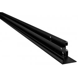 EASY BLACK stenový profil pre pevné sklo, 1900mm