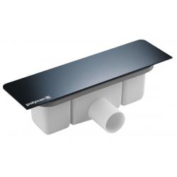 KAZUKO vaničkový sifón, DN40, krytka gun metal