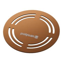 FLEXIA guľatá krytka sifónu, zlato mat