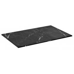 LOREA Rockstone doska 81x1,2x52,5cm, black attica