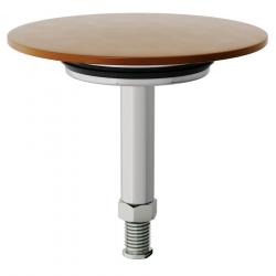 Zátka výpuste vaňovej súpravy, ABS/čierna