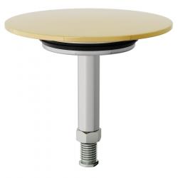 Zátka výpuste vaňovej súpravy s napúšťaním prepadom, čierna