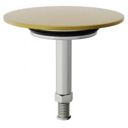 Zátka výpuste vaňovej súpravy s napúšťaním prepadom, čierna