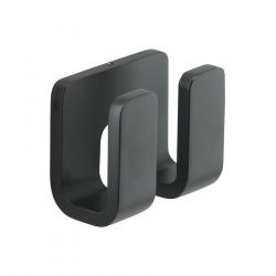 OUTLINE dvojitý háčik, čierna mat