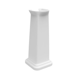 CLASSIC univerzálny keramický stĺp k umývadlam 66x27 cm, biela ExtraGlaze