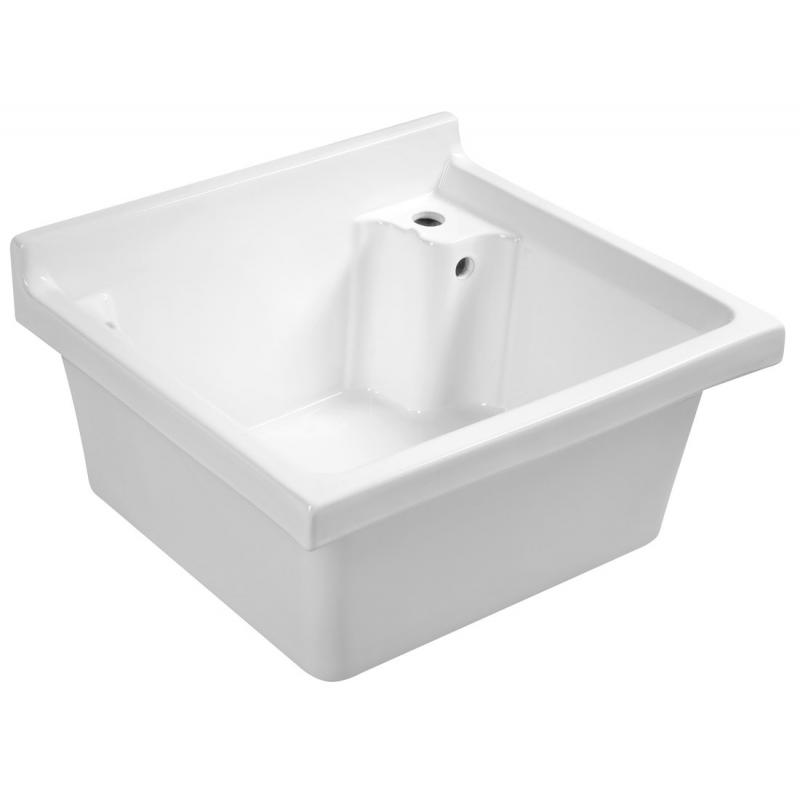 Keramická výlevka, 62x55cm, s prepadom