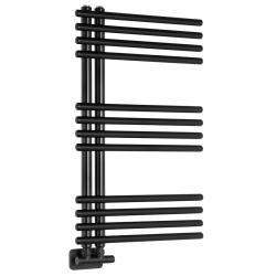 NYMPHA vykurovacie teleso 500x800mm, čierná mat