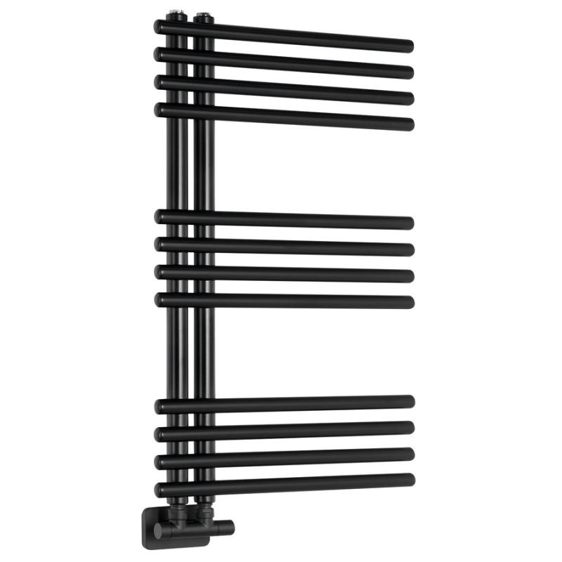 NYMPHA vykurovacie teleso 500x800mm, čierná mat
