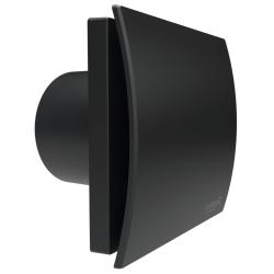 SILENTIS UC TH 10 kúpeľňový ventilátor axiálny s automatom, 8W, potrubie 100mm, čierna