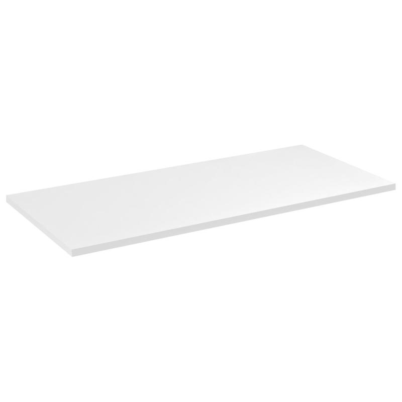 Doska DTDL 90,4x1,8x46,5cm, biela lesk