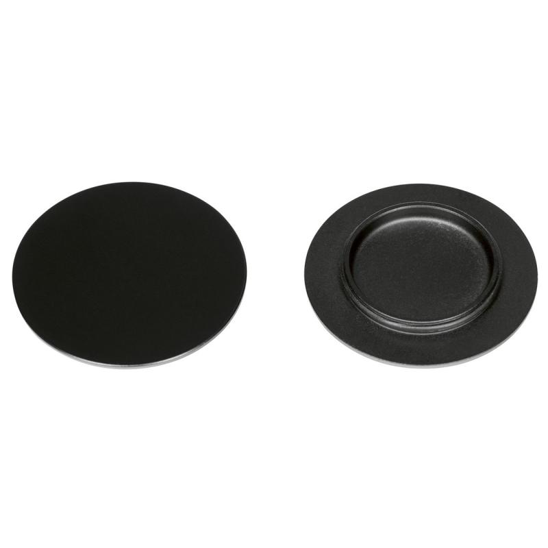 TRINITY krytka pántu, čierna mat