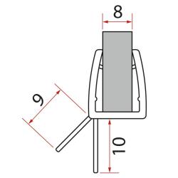 TRINITY spodné tesnenie, pravá