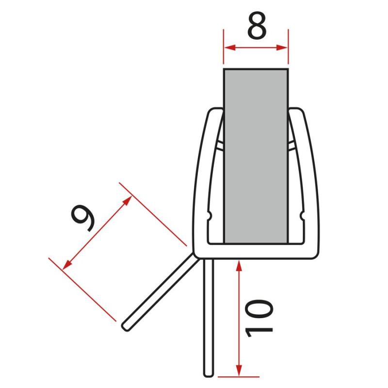 TRINITY spodné tesnenie, pravá