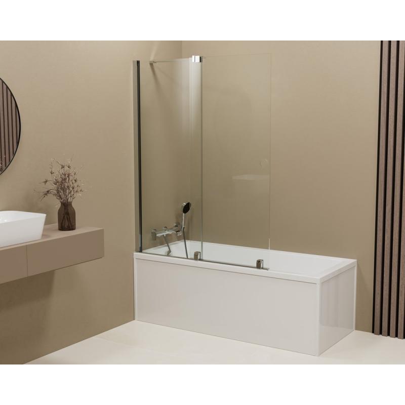 ROLLS vaňová zástena 1200x1500mm, číre sklo