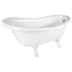 RETRO voľne stojaca vaňa 168x76,2x70cm, biela, nohy biele