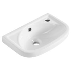 REX keramické umývadielko 41x28cm, biela