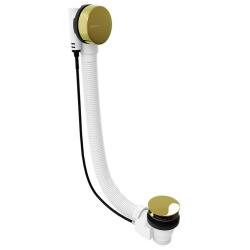 MARBLE vaňová súprava s bovdenom, dĺžka 800mm, zlato