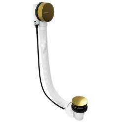 MARBLE vaňová súprava s bovdenom, dĺžka 800mm, zlato mat