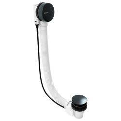 MARBLE vaňová súprava s bovdenom, dĺžka 800mm, gun metal