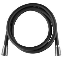 NOPEL plastová sprchová hadica, 150cm, čierna mat