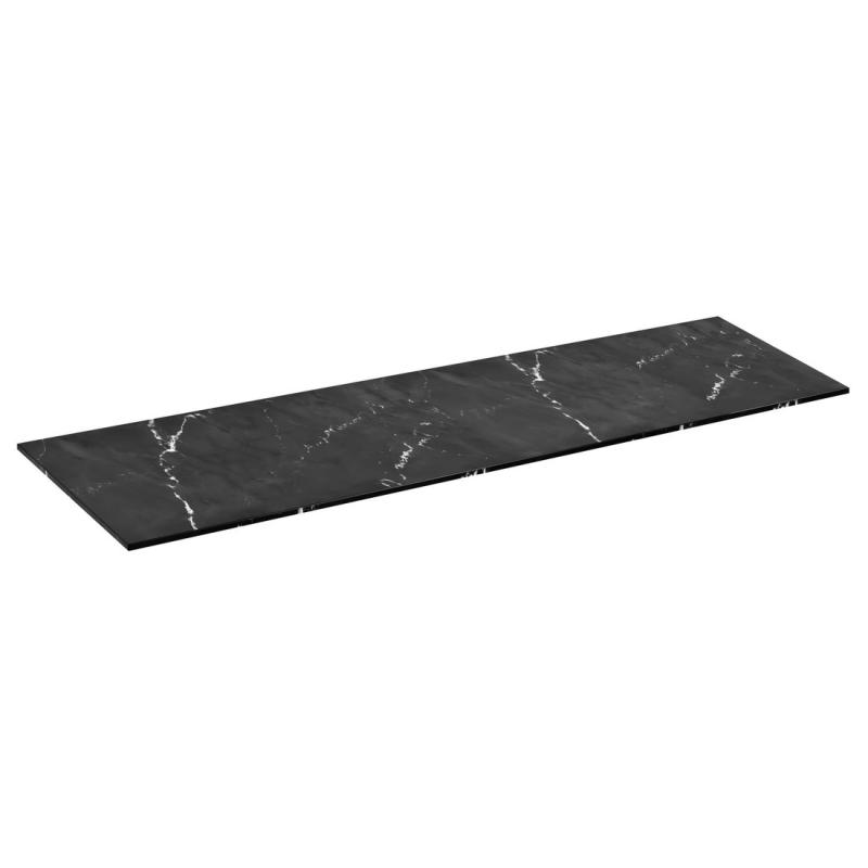 LOREA Rockstone doska 171x1,2x52,5cm, black attica