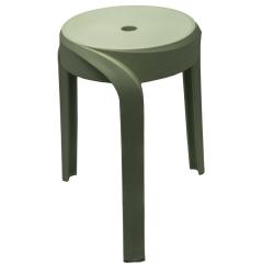 STAN kúpeľňová stolička, priemer 30cm, verde
