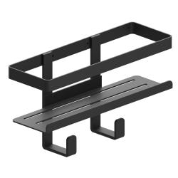 MYLINE sprchová polička, 241x30x111mm, čierná mat