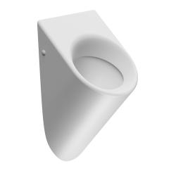COMMUNITY urinál so zakrytým prívodom vody, 31x61 cm, biela mat