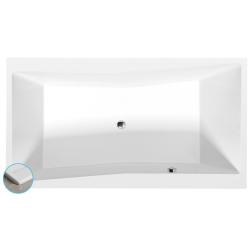 QUEST SLIM obdĺžniková vaňa 190x100x49cm, biela