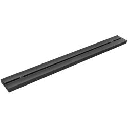 LUXOR BLACK madlo 450mm, čierna mat