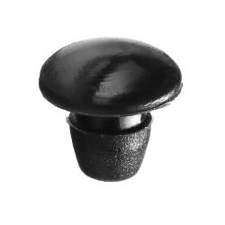 LUXOR BLACK doraz dverí, čierna mat