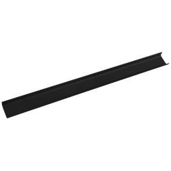CHANEL dekoračná lišta "U" 729x70x20mm, čierna mat