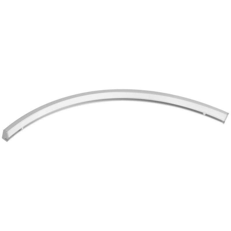MOON LED osvetlenie 6,5W, 230V, 431x12x22mm, R300mm, chróm