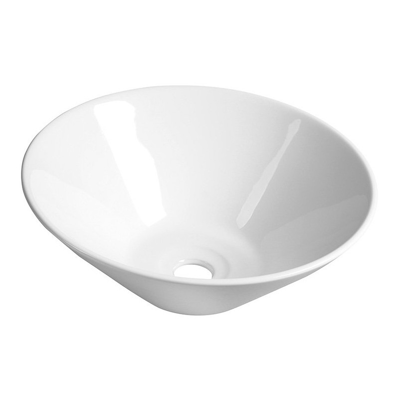 COMILLAS keramické umývadlo, priemer 42cm, na dosku