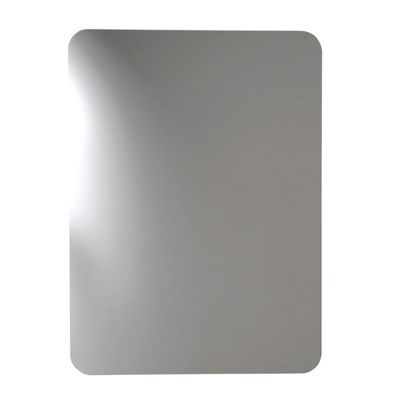 ISHAPE Zrkadlo 500x900mm, zaoblené rohy, bez uchytenia