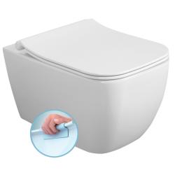 VEA závesná WC misa, Rimless, 34,5x52cm, biela