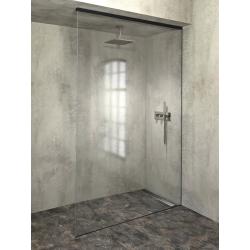 ARCHITEX sada na neviditeľné upevnenie skla, podlaha-stena-strop, 1615x2600mm, čierna mat