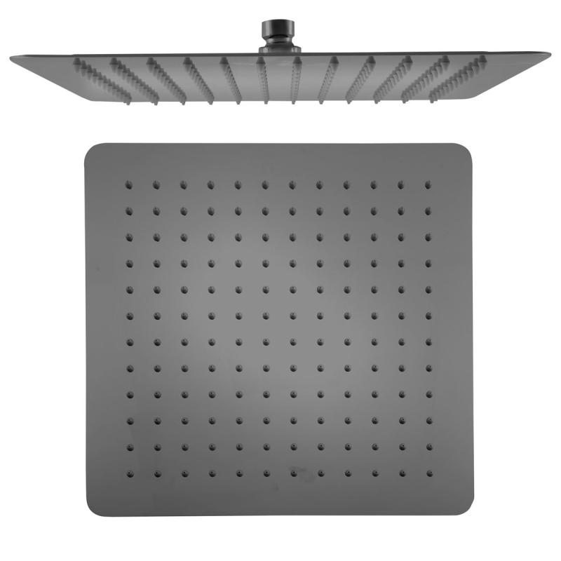 SLIM hlavová sprcha, 300x300mm, gun metal