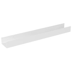 SELURA polica s hrazdou 60cm, biela